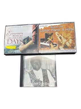 Religious cds-Hymns 3 , Hack Bartholomew, & encouraging words set of 3 CD’s pack